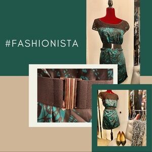 Express Lace Top Sheath